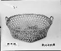 Flared basket. From unknown collection. Hexagonal plaited.