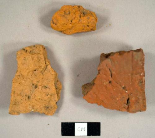 Brick fragments, including some handmade fragments