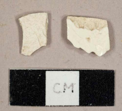 Whiteware sherds