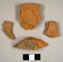 Brick fragments, including some possibly handmade fragments