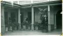 Scan of photograph from Judge Burt Cosgrove photo album.Patio at Carnegie institution 9 Aveida Norte #54