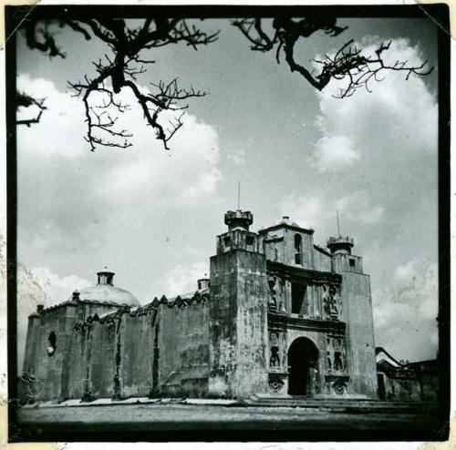 Scan of photograph from Judge Burt Cosgrove photo album.Cerro del Carmen