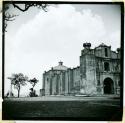 Scan of photograph from Judge Burt Cosgrove photo album.Built in 1620 by Fray Juan Croz