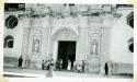 Scan of photograph from Judge Burt Cosgrove photo album.Entrance to La Merced