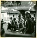 Scan of photograph from Judge Burt Cosgrove photo album.Comolapa market
