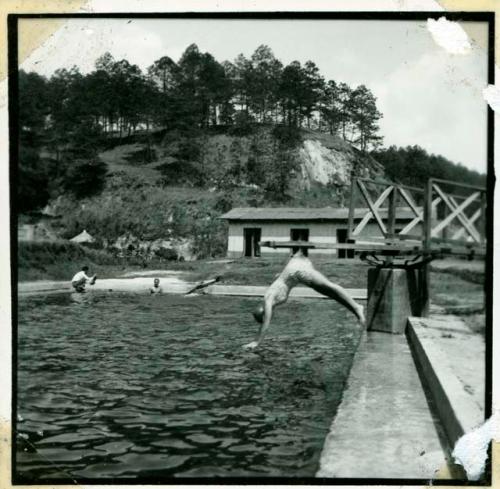 Scan of photograph from Judge Burt Cosgrove photo album.Faith