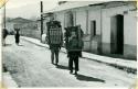 Scan of photograph from Judge Burt Cosgrove photo album.Chichicastenango street