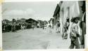 Scan of photograph from Judge Burt Cosgrove photo album.Street in San Ramundo de Zacatepequez