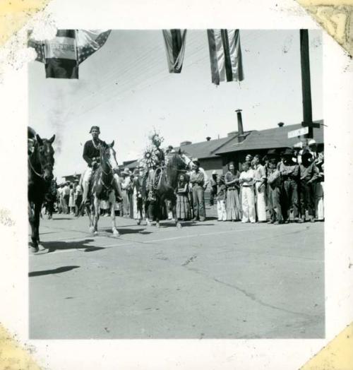 Scan of photograph from Judge Burt Cosgrove photo album