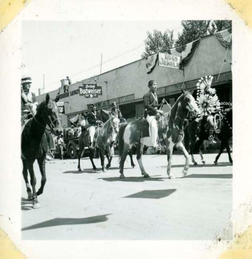 Scan of photograph from Judge Burt Cosgrove photo album.