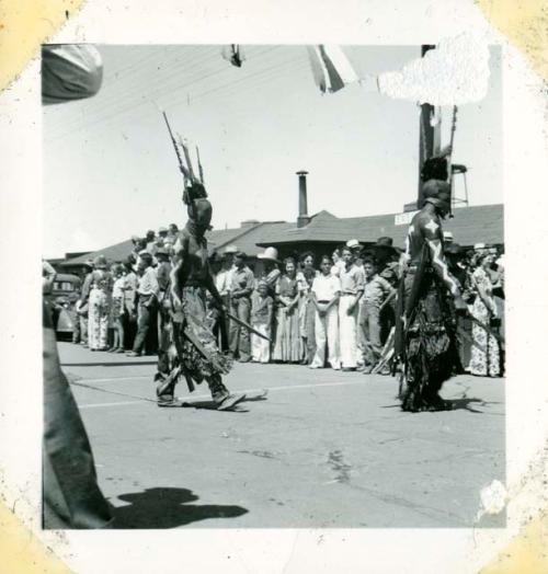 Scan of photograph from Judge Burt Cosgrove photo album.

