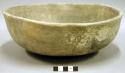 Ceramic vessel, large bowl