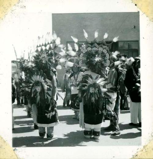 Scan of photograph from Judge Burt Cosgrove photo album. Hopi