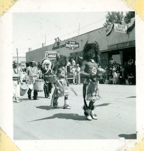 Scan of photograph from Judge Burt Cosgrove photo album.