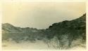 Scan of photograph from Judge Burt Cosgrove photo album. Hueco Mountains