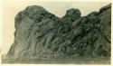 Scan of photograph from Judge Burt Cosgrove photo album. Hueco Mountains