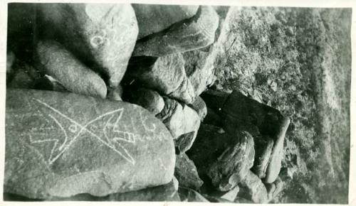 Scan of photograph from Judge Burt Cosgrove photo album. Three Rivers New Mex.