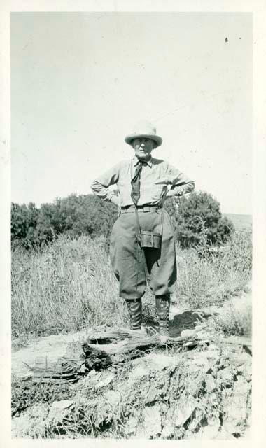 Scan of photograph from Judge Burt Cosgrove photo album. Mrs. Kim Gillett 1925.