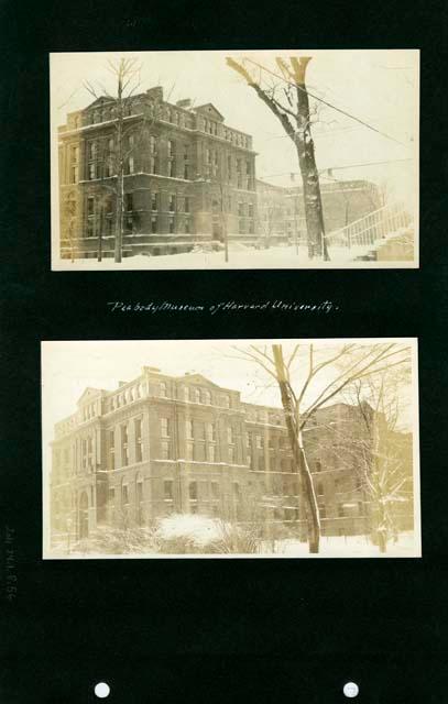 Scan of page from Judge Burt Cosgrove photo album. Peabody Museum