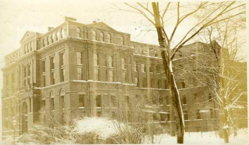 Scan of photograph from Judge Burt Cosgrove photo album. Peabody Museum