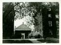 Scan of photograph from Judge Burt Cosgrove photo album.  Hollis Holden Chapel Stoughton Harvard University.