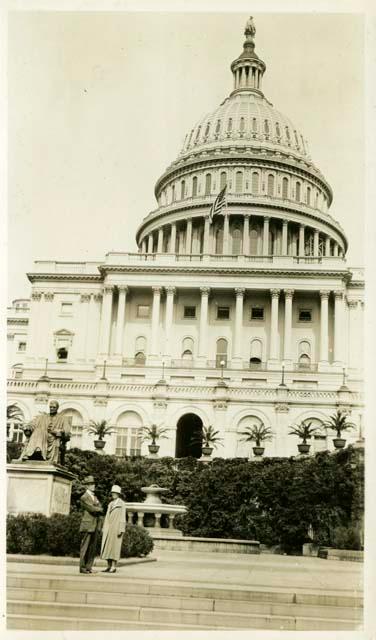 Scan of photograph from Judge Burt Cosgrove photo album. Washington-June 1926