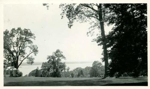 Scan of page from Judge Burt Cosgrove photo album. Mount Vernon