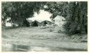 Scan of photograph from Judge Burt Cosgrove photo album.Camp at Swarts 1926 Mimbres Velley New Mex.