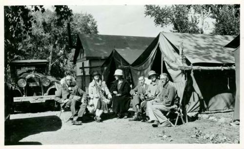 Scan of photograph from Judge Burt Cosgrove photo album. Oct. 1926