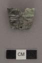 2 fragments of jade flat human figurine - 21.2x26x8 mm.