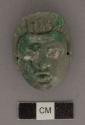 5 fragments of jade human head - length 40mm.; width approx. 30.5mm.; thickness