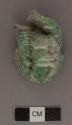 3  fragments of jade headdress - 47x32.2x17.6mm.