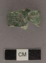 2 fragments of jade human heads