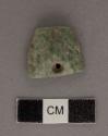 Ground stone; perforated (pendant?)