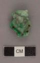 Carved jadeite bead