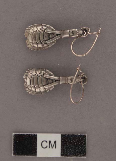 Silver earrings