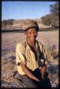 Ngani, interpreter for the expedition, portrait
