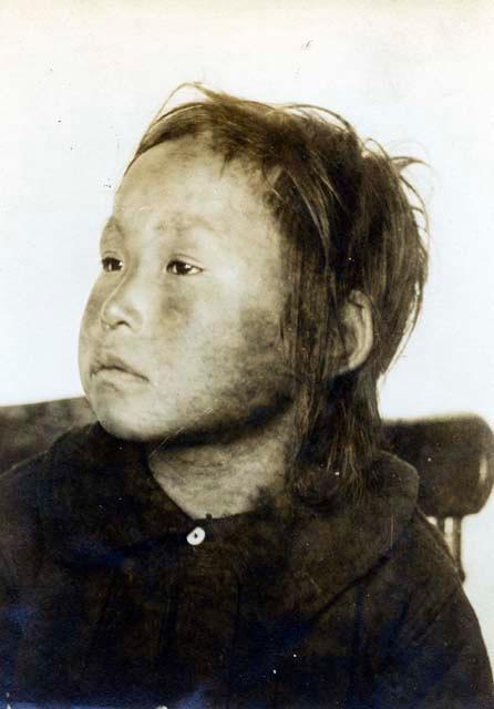 Mene, a Greenland Inuit boy