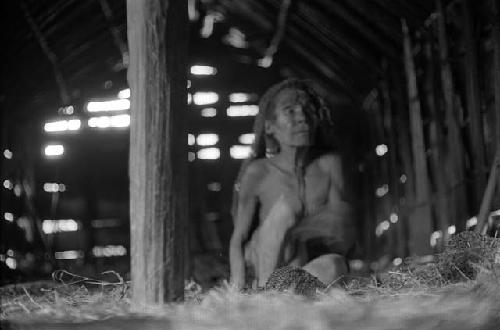 Samuel Putnam negatives, New Guinea.a child and the woman