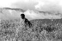 Samuel Putnam negatives, New Guinea; single warrior