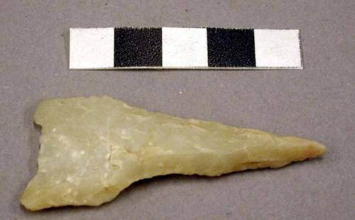 Chipped stone projectile point, lanceolate