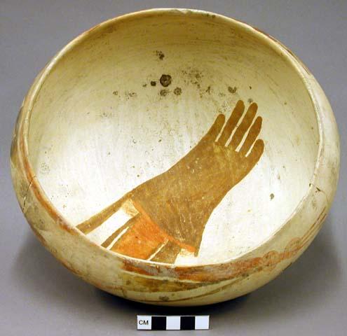 Sikyatki polychrome pottery bowl