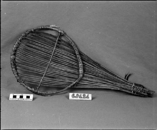 Fire fan or seed beater, gift of C.H. Farlow.