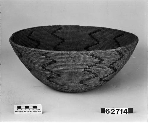 Basket, gift of L.H. Farlow.