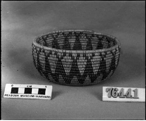 Basket; gift of L.H. Farlow.