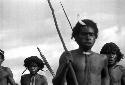 Samuel Putnam negatives, New Guinea; men running