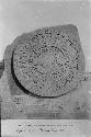 Aztec calendar stone