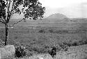 Samuel Putnam negatives, New Guinea; on the Anelerak; women walking up towards their sili