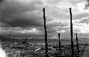 Samuel Putnam negatives, New Guinea; up on the Tukumba; a place where wood is gathered; a boy stands