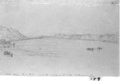 Drawing of Lake Pepin